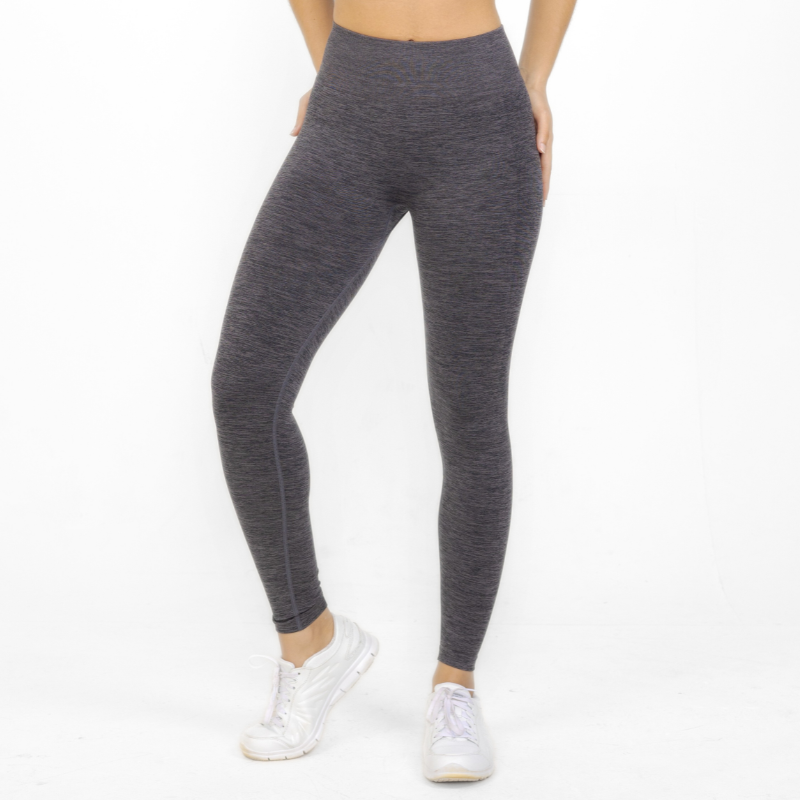 Athara CoreFlow Leggings in Hemp Gray – Front View