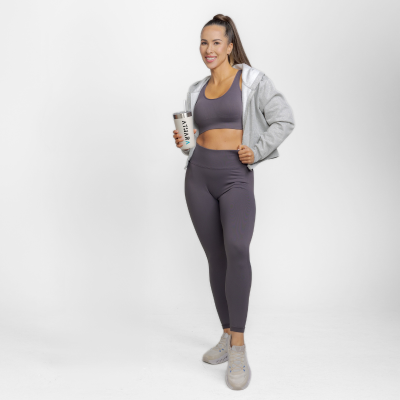 Athara MaxSculpt Leggings in Dark Gray – How to Style